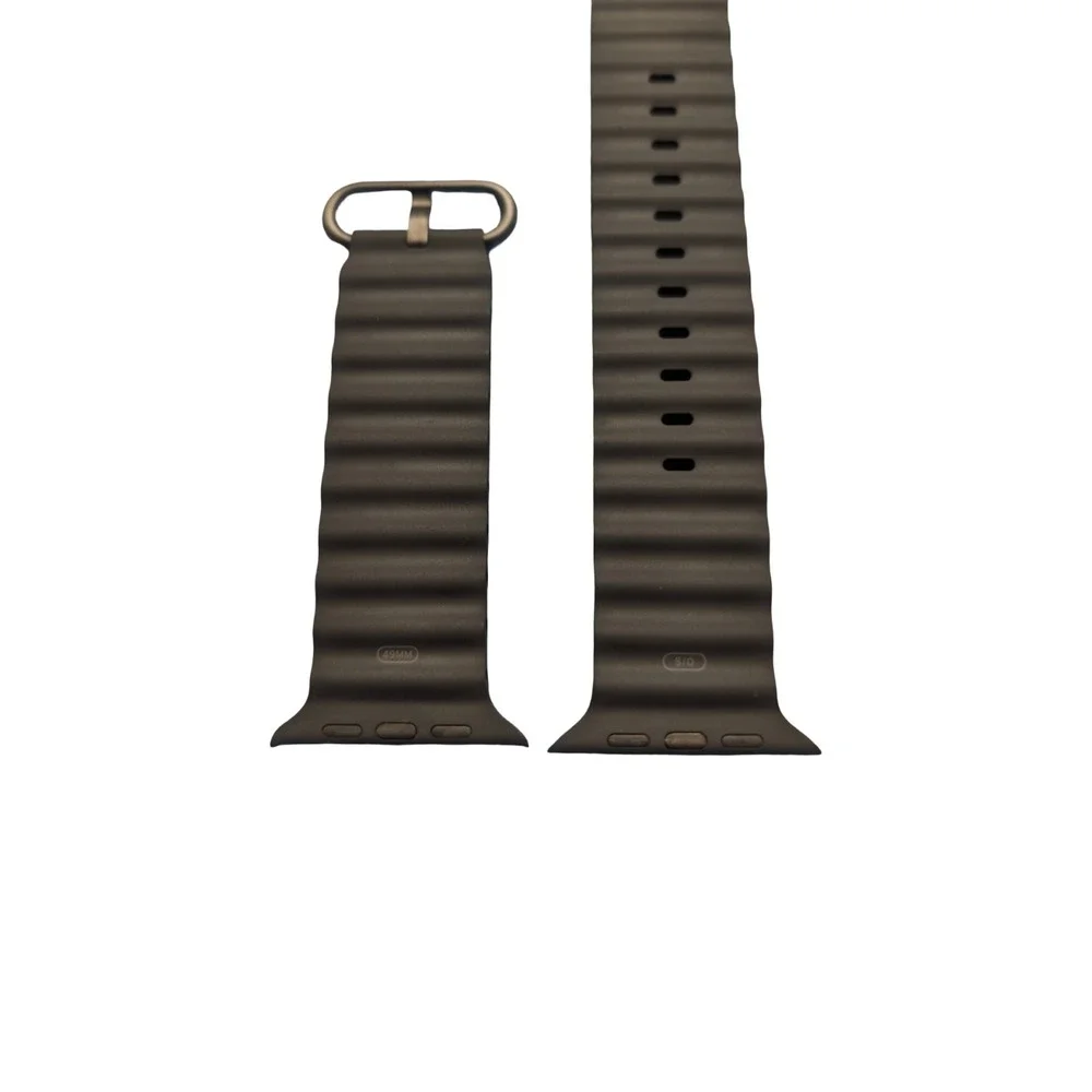 47-O Apple Watch Band 49mm Black Titanium Ocean Band MYPD3AM/A